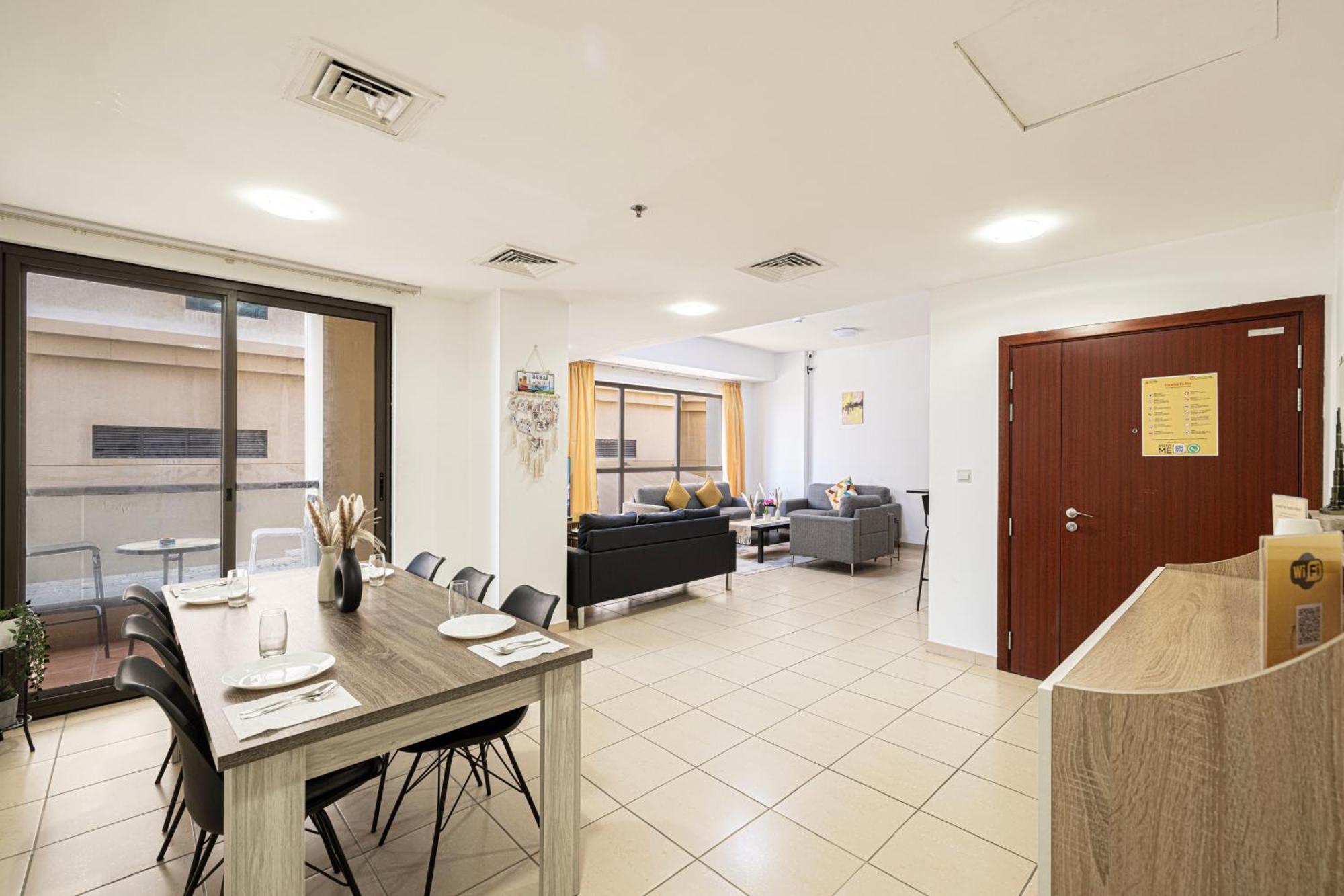 Moonlight Hostel Jbr - 2Min Walk To Jbr Beach - Gym - 2Min Metro Station - Poll Dubai Buitenkant foto